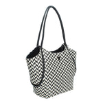 WG769123 BORSA GUESS TESSI MULTI BLACK