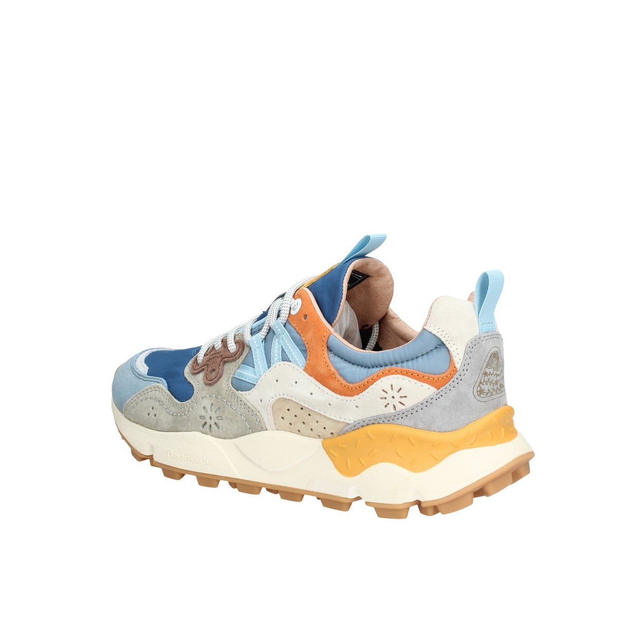 FLOWER MOUNTAIN SNEAKERS UOMO IN SUEDE E NYLON