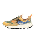 FLOWER MOUNTAIN SNEAKERS UOMO IN SUEDE E NYLON