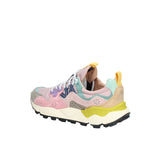 FLOWER MOUNTAIN SNEAKERS DONNA IN PELLE SCAMOSCIATA E NYLON