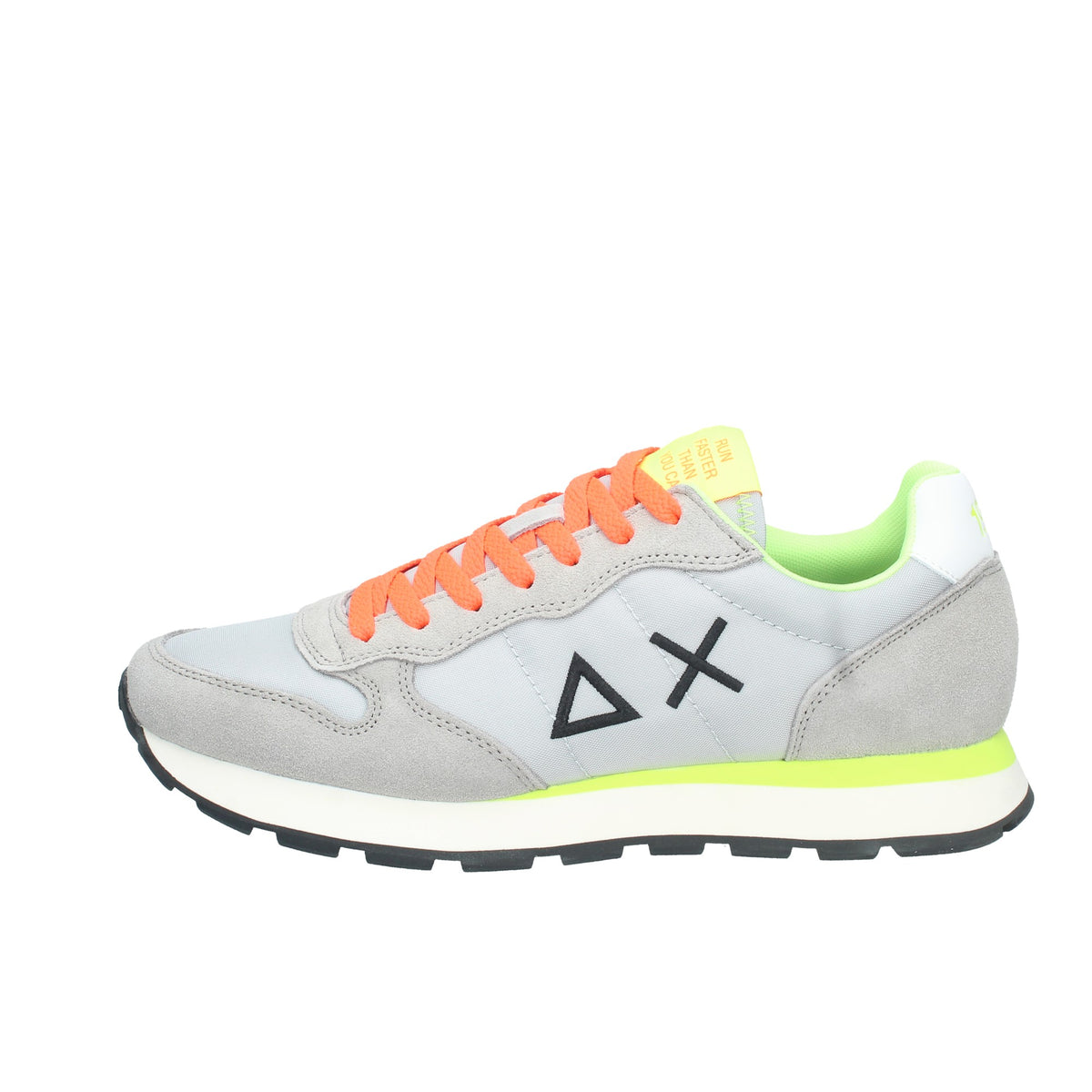 TOM FLUO SNEAKERS UOMO GRIGIO CHIARO