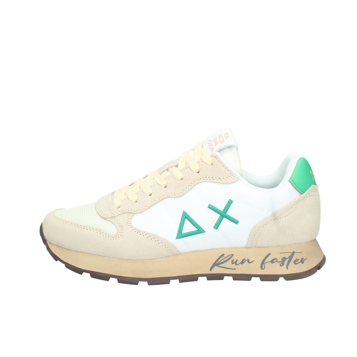 TOM VINTAGE SNEAKERS UOMO PANNA VERDE PRATO