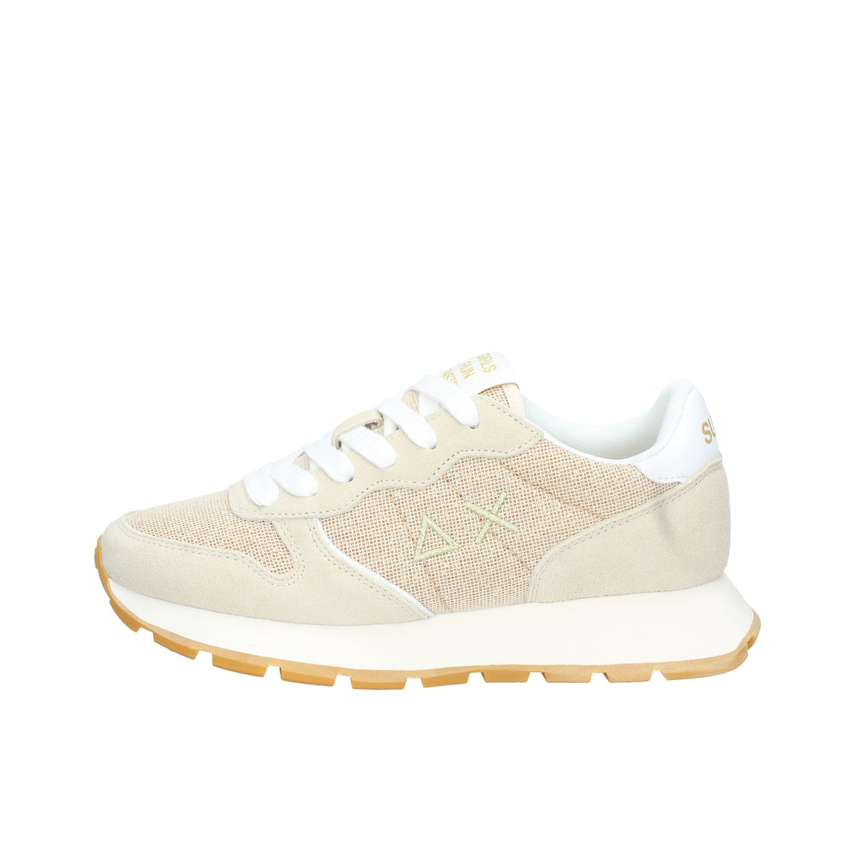 SUN 68 SNEAKERS DONNA ALLY GLITTER IN SUEDE E LUREX