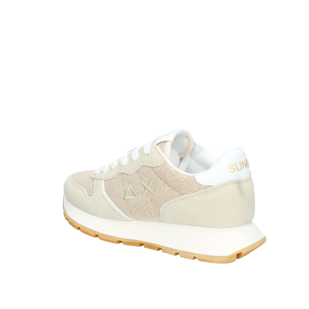 SUN 68 SNEAKERS DONNA ALLY GLITTER IN SUEDE E LUREX