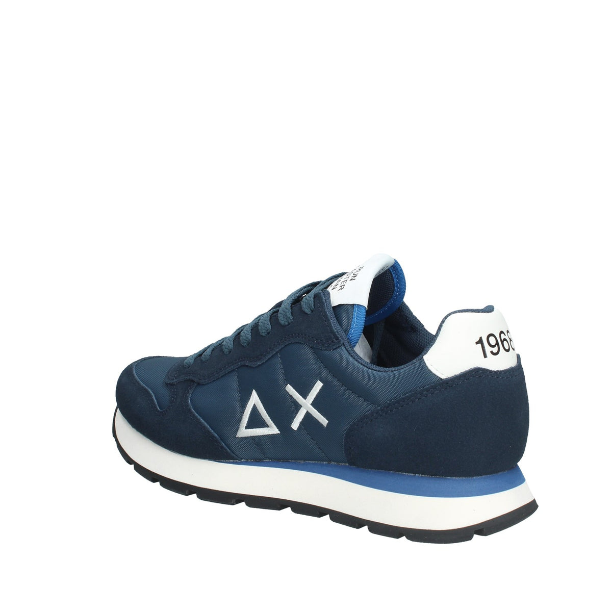 SUN 68 SNEAKERS UOMO TOM SOLID IN NYLON E SUEDE