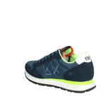 SUN 68 SNEAKERS UOMO TOM FLUO BLU NAVY