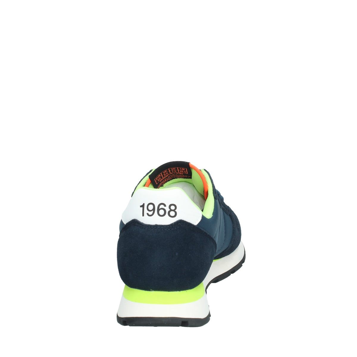 SUN 68 SNEAKERS UOMO TOM FLUO BLU NAVY
