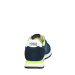 SUN 68 SNEAKERS UOMO TOM FLUO BLU NAVY