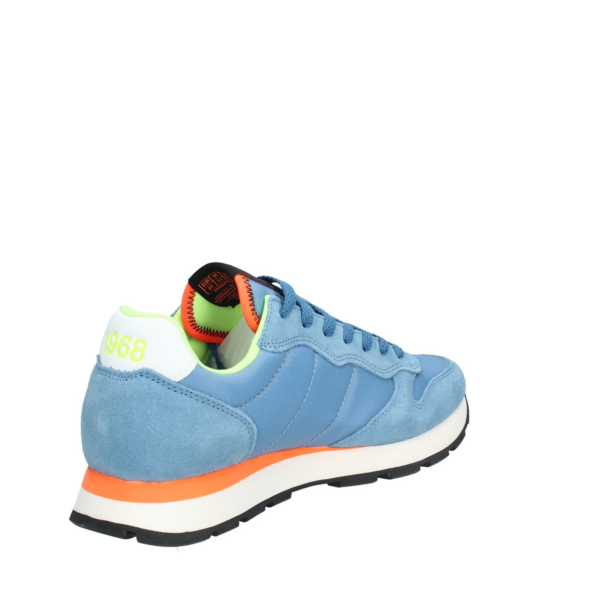 SUN 68 SNEAKERS UOMO TOM FLUO BLU NAVY