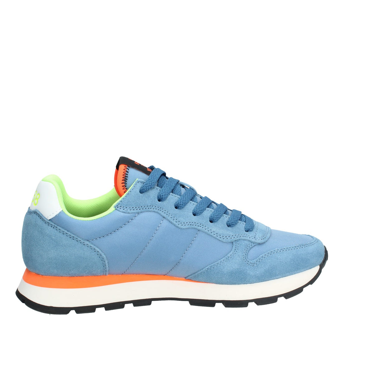 SUN 68 SNEAKERS UOMO TOM FLUO BLU NAVY