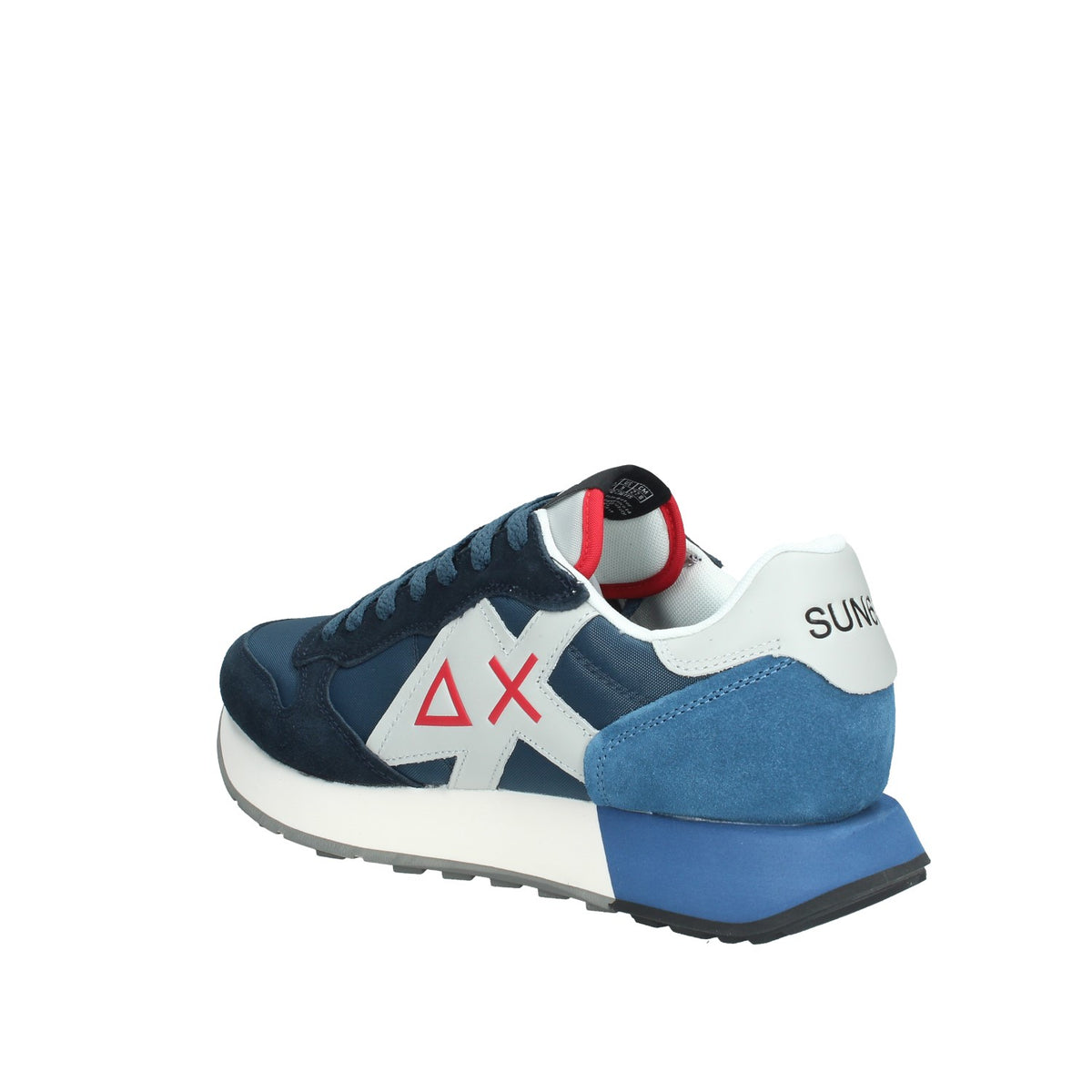 SUN 68 SNEAKERS UOMO JAKI SOLID NAVY BLUE