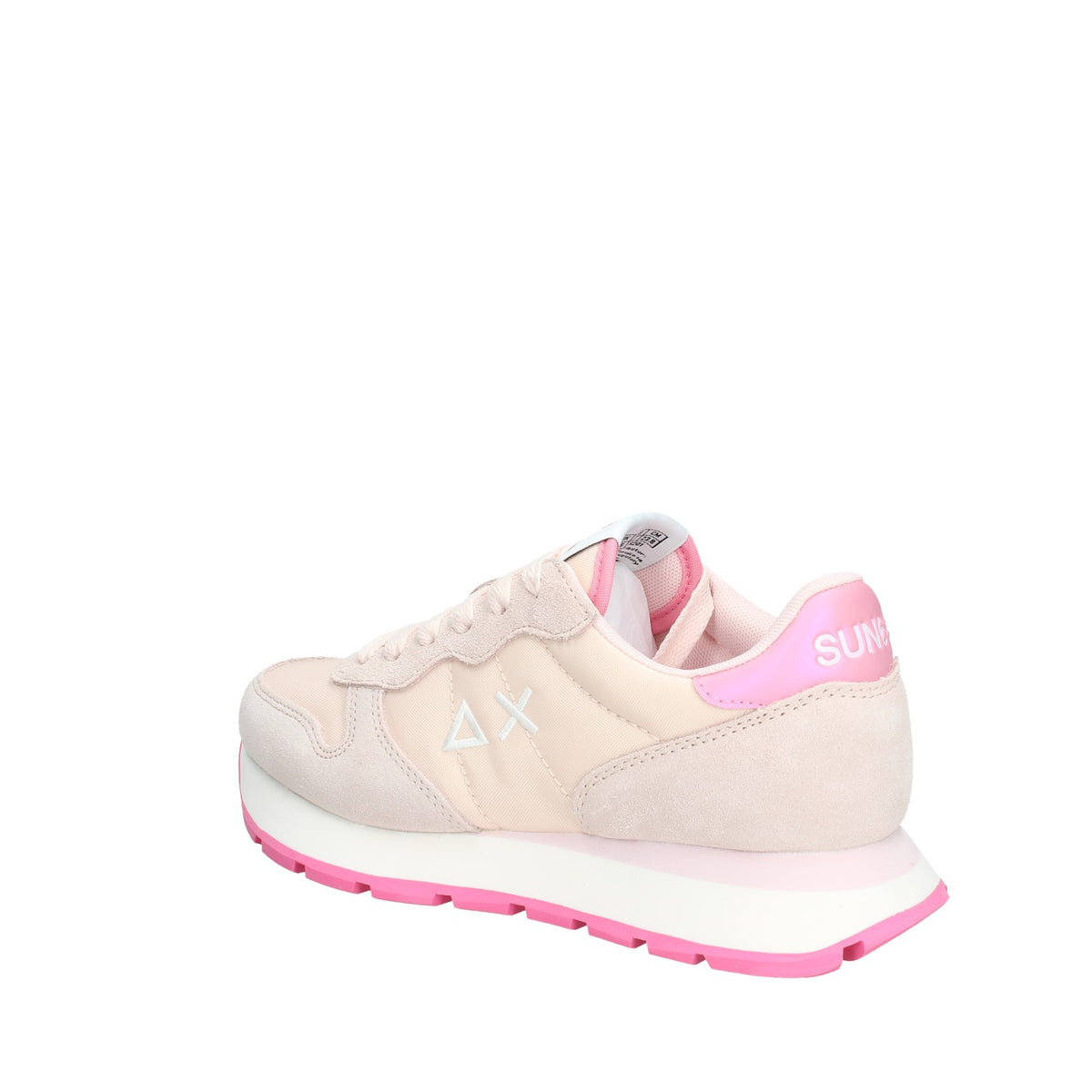 SUN 68 SNEAKERS DONNA ALLY SOLID IN NYLON E SUEDE