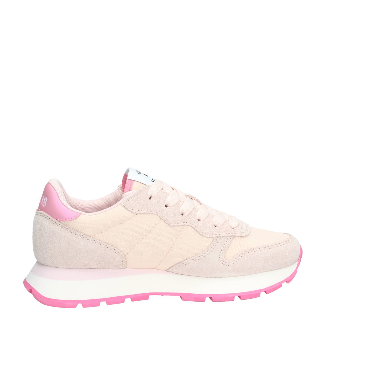 SUN 68 SNEAKERS DONNA ALLY SOLID IN NYLON E SUEDE
