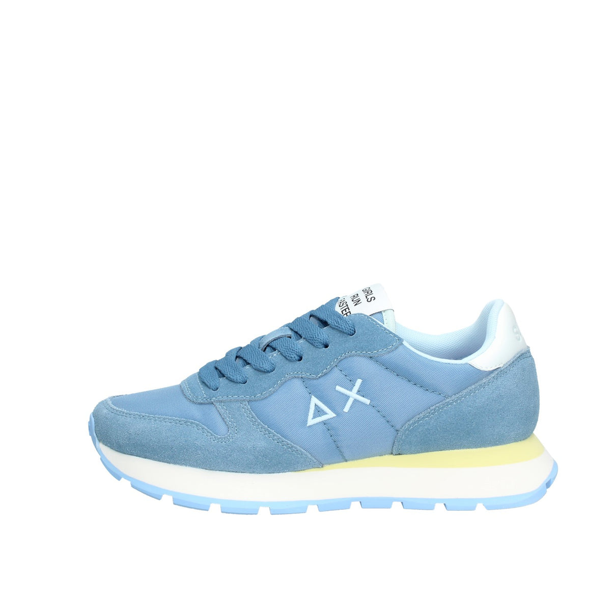 SUN 68 SNEAKERS DONNA ALLY SOLID IN NYLON E SUEDE